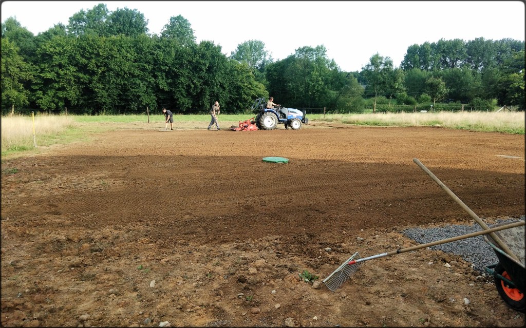 Aplanissement d'un terrain