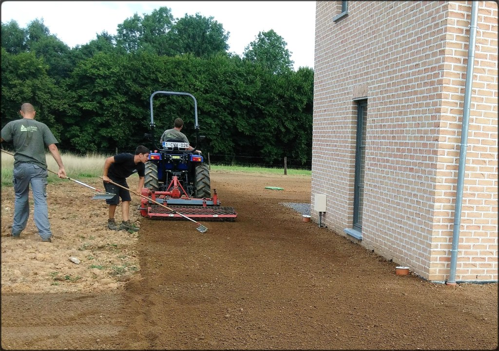 Aplanissement d'un terrain