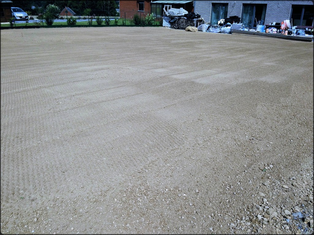 Aplanissement d'un terrain