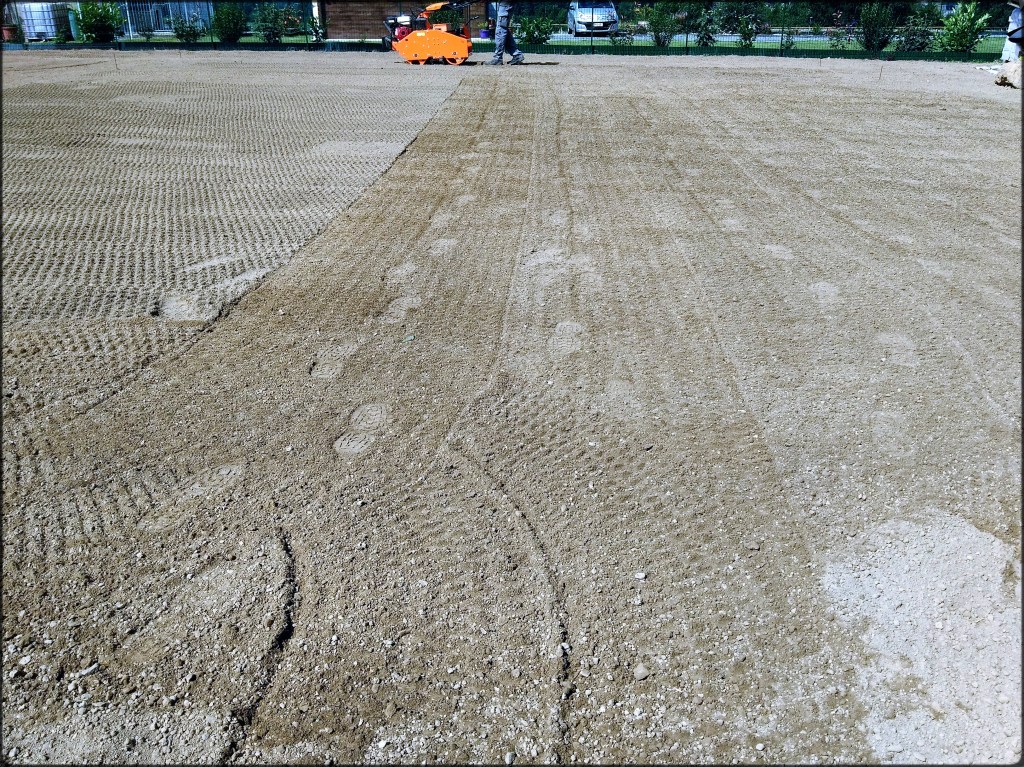 Aplanissement d'un terrain